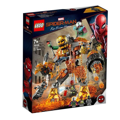 Lego - Spider-man - 76128 -spider-man Et La Bataille De L'homme De Métal